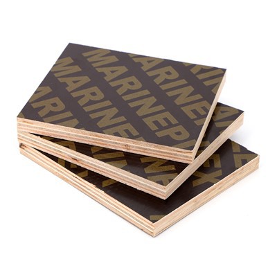 Preço barato 18mm Shuttering Marine Plywood Film enfrentou madeira compensada para construção